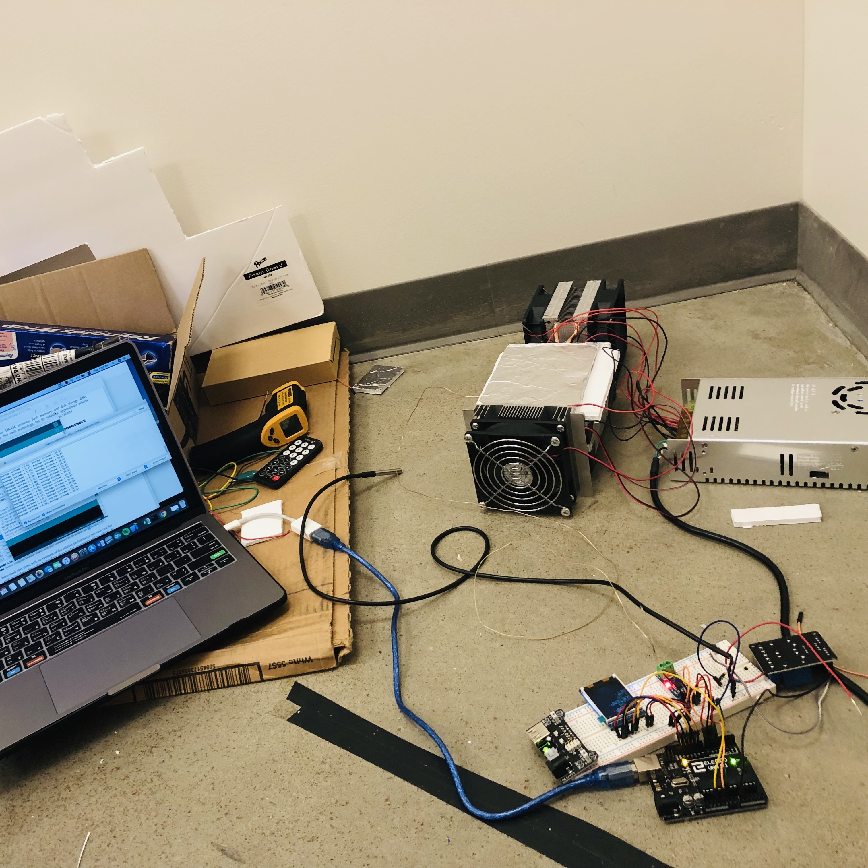 Temperature Effects on the Degradation of Li-ion Battery